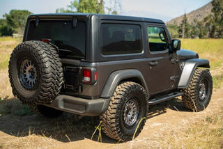 DV8 Offroad OE Plus Bolt-On Side Steps: Jeep Wrangler JL 2018-26 2-Door