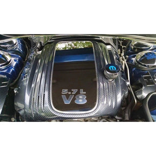 American Car Craft 5.7L Hemi Engine Shroud Dress Up Kit: Dodge Challenger R/T 2009 - 2023
