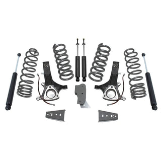 MaxTrac MaxPro 7in/4.5in Spindle Lift Kit w/ Shocks: Fits Most Dodge / Ram 1500 Models (2002-2018)
