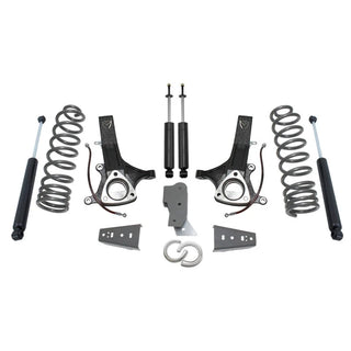 MaxTrac 6.5in/4.5in MaxPro Spindle Lift Kit w/ Shocks: Fits Most Dodge / Ram 1500 Models (2002-2018)