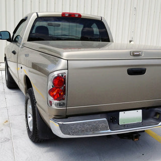 Spec D Euro 3D Tail Lights (Chrome): Dodge Ram 2002 - 2006