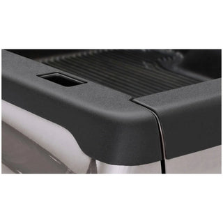 Bushwacker Ultimate SmoothBack Bed Rail Caps 78in (NO-DRILL): Fits Most Dodge Ram 1500 / 2500 / 3500 Models (2002-2009) - Black