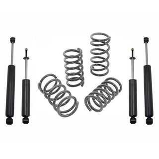 MaxTrac Lowering Coil Kit 2in Front / 3in Rear: Fits Most Dodge / Ram 1500 Models (2002-2018)