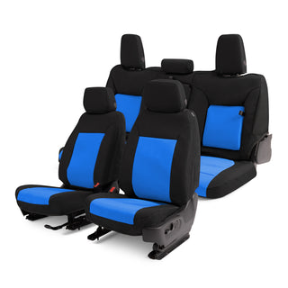 Covercraft 11-24 Dodge Durango Endura PrecisionFit Custom Second Row Seat Covers - Blue/Black