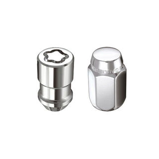 McGard Jeep Wrangler Hex Install Kit Cone 1/2-20 13/16 Hex 18 Lug / 5 Locks Chrome: Jeep Wrangler 1991-2018 2.5L / 3.6L