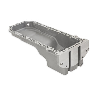Holley Cast Aluminum Rear-Sump Gen III Hemi Swap Oil Pan: Dodge Dakota (87-04) / Ramcharger (74-93) - Natural