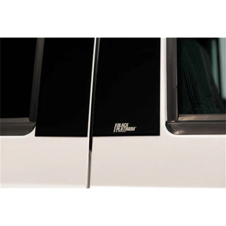 Putco Black Platinum Stainless Steel Pillar Posts Trim Kit: Dodge Durango (2011-2014)