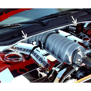 American Car Craft Firewall Cover: Chrysler 300C / Dodge Charger / Magnum SRT8 2006 - 2010