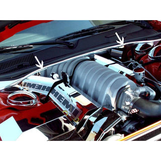 American Car Craft Firewall Cover: Chrysler 300C / Dodge Charger / Magnum SRT8 2006 - 2010