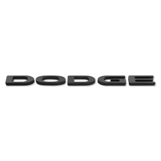American Brother Designs DODGE LOGO  Exterior Trunk Badge: Dodge Challenger 2015 - 2023