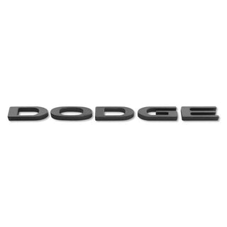 American Brother Designs DODGE LOGO  Exterior Trunk Badge: Dodge Challenger 2015 - 2023