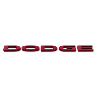 American Brother Designs DODGE LOGO  Exterior Trunk Badge: Dodge Challenger 2015 - 2023