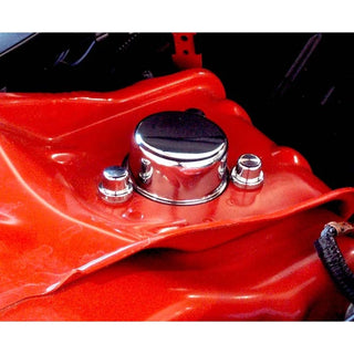 American Car Craft Polished Shock Tower Cap Set: 300C / Charger / Magnum 2005 - 2010 (All Models)