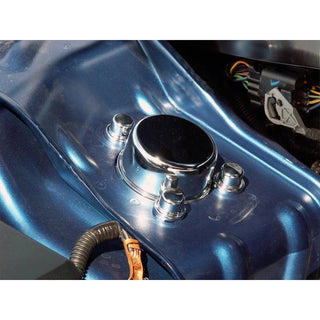 American Car Craft Polished Shock Tower Cap Set: 300C / Charger / Magnum 2005 - 2010 (All Models)