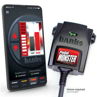 Banks Power Pedal Monster Kit Stand-Alone: RAM 2500/3500 6.7L / Ford F-Series 6.7L 2007-2019 w/Phone