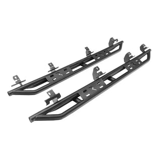 Rampage SRS Sidebar Rock Crawler Steps (PAIR) (BLACK): Fits Most Jeep Gladiator Models (2018-2026)