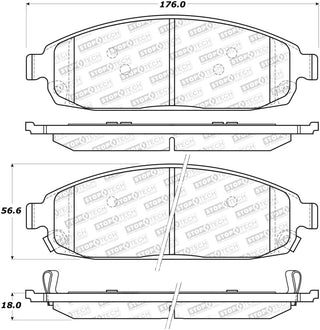 StopTech Street Brake Pads