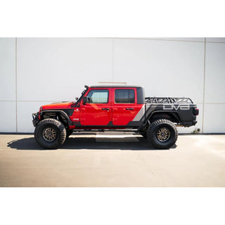 DV8 Offroad OE Plus Body/Pinch Weld Mounted Step: Fits Most Jeep Wrangler / Gladiator Models (2018-2026)
