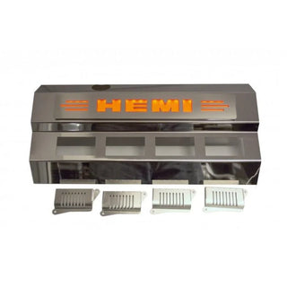 American Car Craft 5.7L Hemi Engine Half Covers (ILLUMINATED): 300 / Challenger / Charger 5.7L Hemi 2009 - 2024