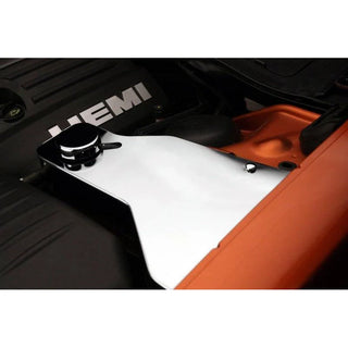 American Car Craft Polished Water Tank Cover w/ Cap: Dodge Challenger 2011 - 2023 (V8 Models)