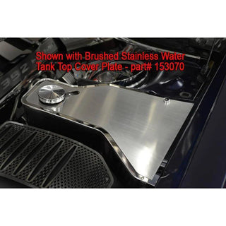 American Car Craft Polished Water Tank Cover w/ Cap: Dodge Challenger 2011 - 2023 (V8 Models)