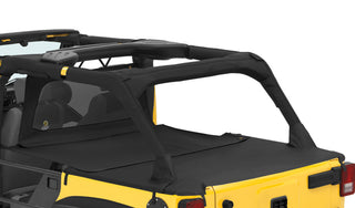Bestop Duster Deck Extension Black Diamond: Jeep Wrangler JK 2007-2018 3.6L / 3.8L V6