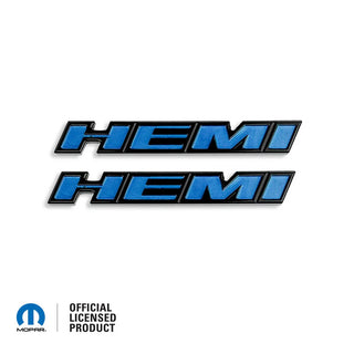 American Brother Designs HEMI Exterior Badges (PAIR): Dodge Challenger 2015 - 2023