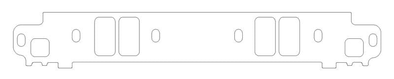 Cometic Chrysler Magnum V8 .047in Fiber Intake Manifold Gasket Set - 1.140in x 2.150in Port