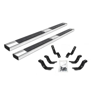 Go Rhino 6in OE Xtreme II Stainless Steel SideSteps Kit w/ Brackets: Fits Most Jeep Gladiator Models (2018-2026)