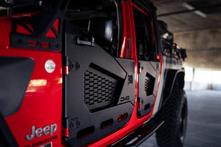 DV8 Offroad Spec Series Half Doors Front (F&R): Jeep Wrangler JL 2018-25 / Gladiator JT 2020-23