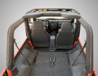 BedRug Rear 4pc Cargo Kit w/ Tailgate and Tub Liner: Jeep Wrangler LJ Unlimited 2004-2006