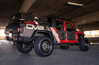 DV8 Offroad Spec Series Half Doors Rear (F&R): Jeep Wrangler JL 2018-25 / Gladiator JT 2020-23