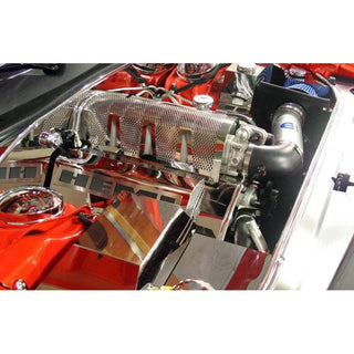 American Car Craft Illuminated Perforated Plenum Cover: Chrysler 300C / Dodge Challenger / Charger / Magnum SRT8 2006 - 2010