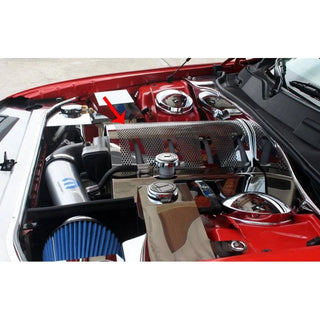 American Car Craft Illuminated Perforated Plenum Cover: Chrysler 300C / Dodge Challenger / Charger / Magnum SRT8 2006 - 2010