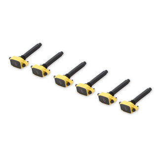 ACCEL SuperCoil Ignition Coil 6-Pack: Chrysler 300 / Dodge Challenger / Charger / Durango / Jeep Grand Cherokee 2011 - Yellow