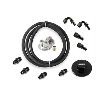 Earl's Performance Aluminum Oil Filter Relocation Kit: Fits Most Chrysler / Dodge / Jeep / Ram 2008-2020