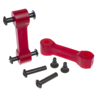 Daystar Heavy-Duty Polyurethane Hood Latch Upgrade: Fits Most Jeep Wrangler JK Models (2007-2018) - Red