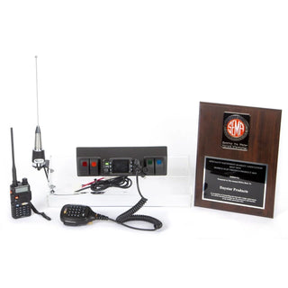 Daystar 2-Way Radio Kit w/ Handheld Radio: Fits Most Jeep Wrangler Models (2007-2018)