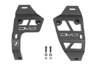 DV8 Offroad Dual Light Pod Mounts: Jeep Wrangler JL 2020-2026 2.0L Turbo/3.6L V6