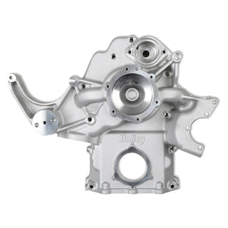 Holley Replacement Timing Cover: 5.7L (2009+) / 6.4L (2011+) Engines - Fits Chrysler 300 (05-15) / Dodge Ram 1500 (03-10)