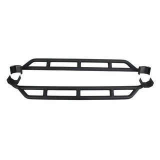 Fishbone Offroad Steel Rock Sliders (2-DOOR): Jeep Wrangler JK (07-18) - Black Textured Powdercoat