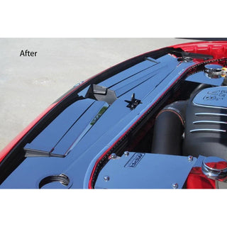 American Car Craft Polished Header Plate Extension Kit: Dodge Challenger 2008 - 2014 (All Models)