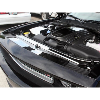 American Car Craft Polished Header Plate Extension Kit: Dodge Challenger 2008 - 2014 (All Models)