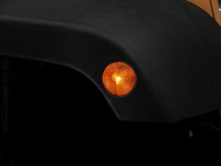 Raxiom Axial Series Fender Marker Lights: Fits Most Jeep Wrangler Models (2007-2018)