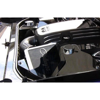 American Car Craft Mopar Cold Air Intake Cover (Clear / Polished): Chrysler 300 / Challenger / Charger 2011 - 2024 (5.7L Hemi / 6.4L SRT8)