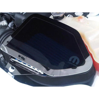 American Car Craft Mopar Cold Air Intake Cover (Clear / Polished): Chrysler 300 / Challenger / Charger 2011 - 2024 (5.7L Hemi / 6.4L SRT8)