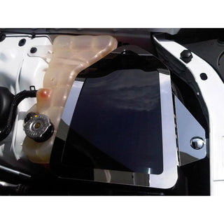 American Car Craft Mopar Cold Air Intake Cover (Clear / Polished): Chrysler 300 / Challenger / Charger 2011 - 2024 (5.7L Hemi / 6.4L SRT8)