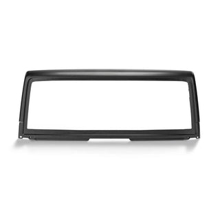 Omix Steel Windshield Frame: Fits Most Jeep Wrangler Models (2007-2018) - Black
