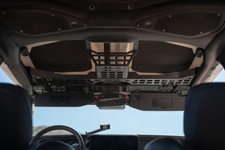 DV8 Offroad Overhead Molle Panel (INTERIOR): Jeep Wrangler JL 2018-2026 / Gladiator JT 2020-2026