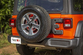 Rugged Ridge Spartacus HD Tire Carrier Hinge Casting: Jeep Wrangler JL 2018-2025 3.6L/6.4L 392